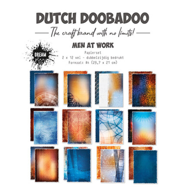 Dutch Doobadoo DDBD Papier Men at work