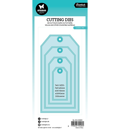 Studio Light SL Cutting Die Classic tag Essentials nr.900