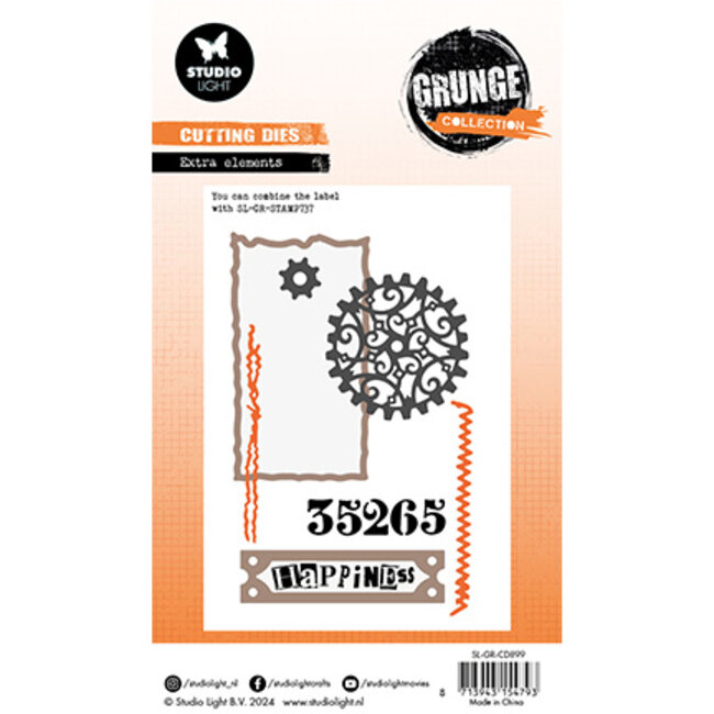 Studio Light SL Cutting Die Extra elements Grunge Collection nr.899