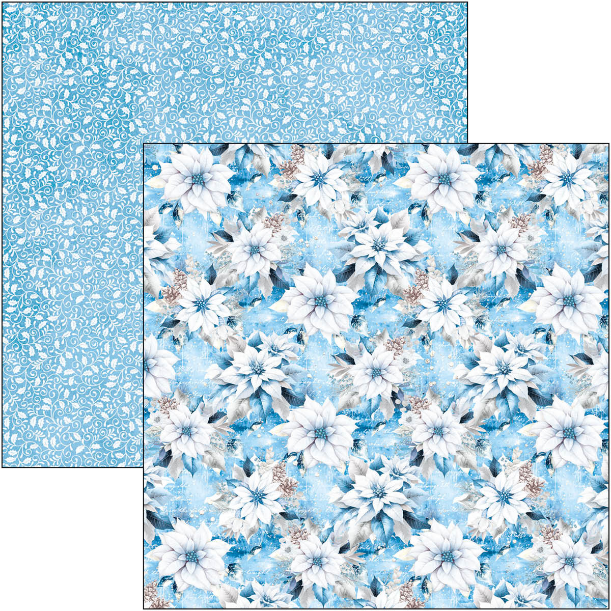 Ciao Bella ELEGANCE OF BLUE PAD 8"X8" 12/PKG