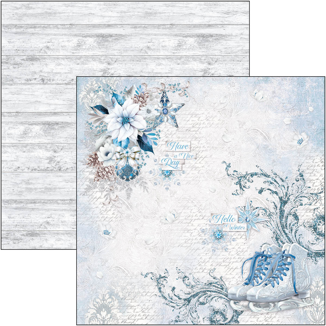 Ciao Bella ELEGANCE OF BLUE PAD 8"X8" 12/PKG
