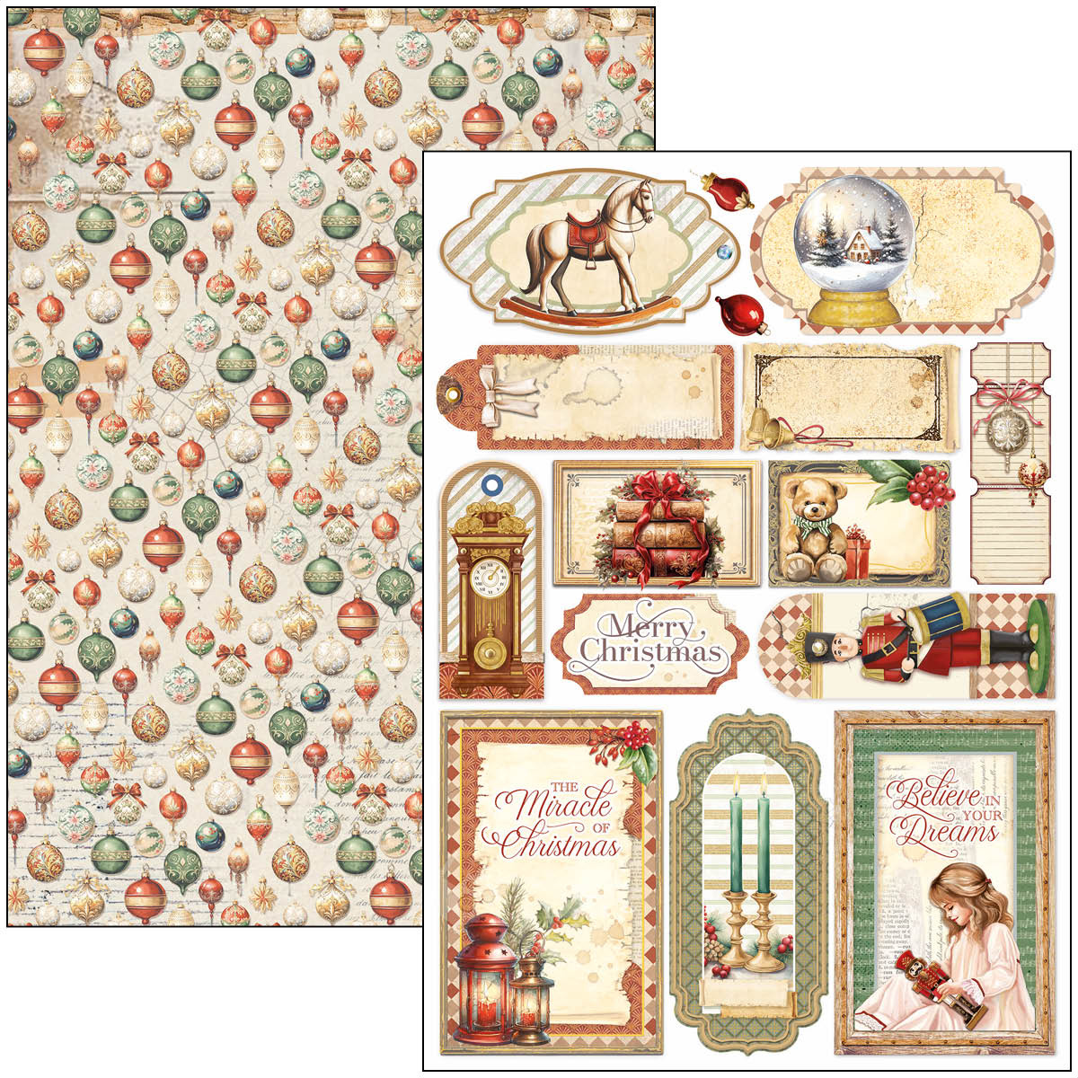 Ciao Bella THE NUTCRACKER CREATIVE PAD A4 9/PKG