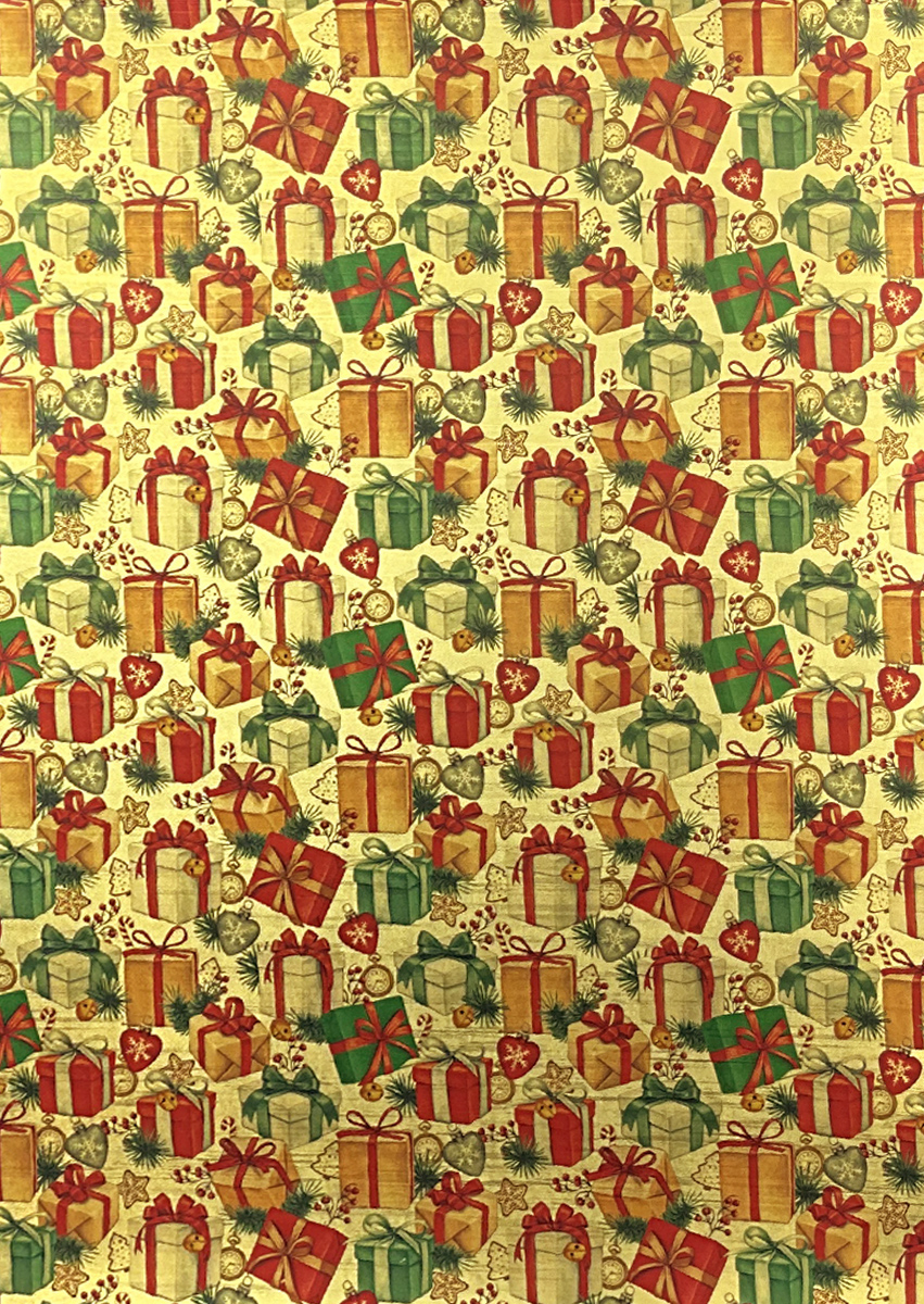 Ciao Bella DELUXE THE NUTCRACKER PAPER GOLD A4 5/PKG