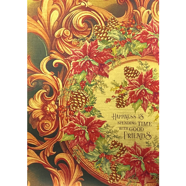 Ciao Bella DELUXE THE NUTCRACKER PAPER GOLD A4 5/PKG