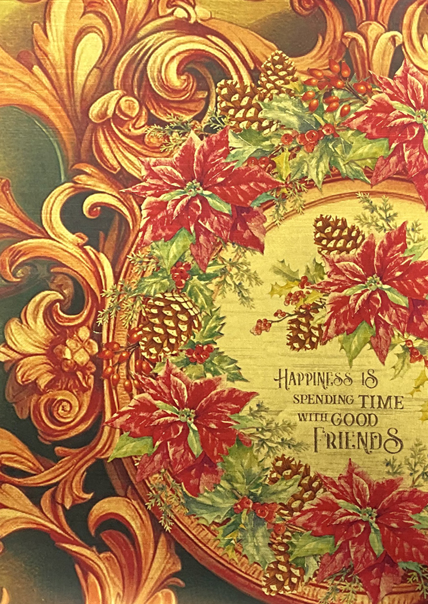 Ciao Bella DELUXE THE NUTCRACKER PAPER GOLD A4 5/PKG