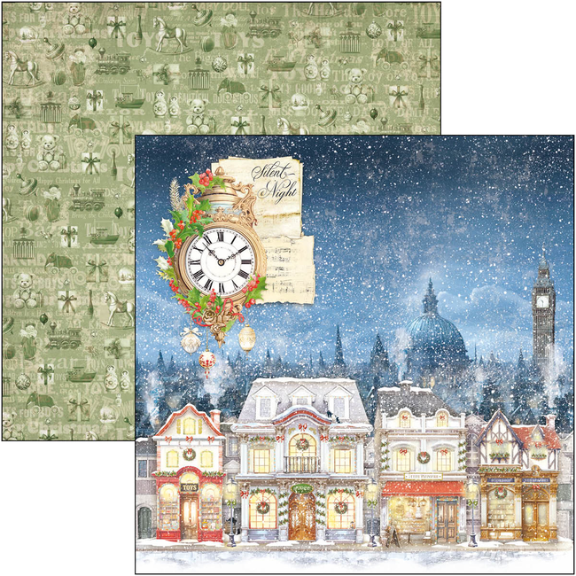 Ciao Bella THE NUTCRACKER PAD 8"X8" 12/PKG