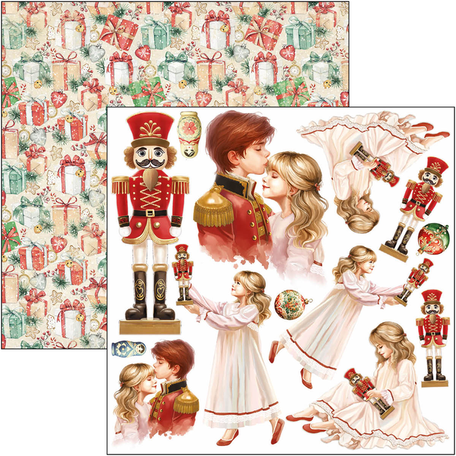 Ciao Bella THE NUTCRACKER FUSSY CUT PAD 6"X6" 24/PKG