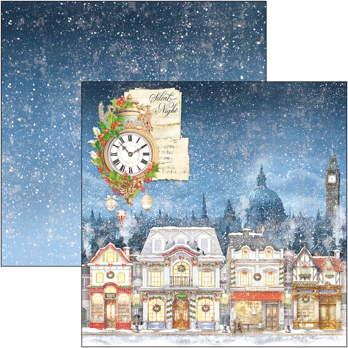 Ciao Bella THE NUTCRACKER PATTERNS PAD 12"X12" 8/PKG