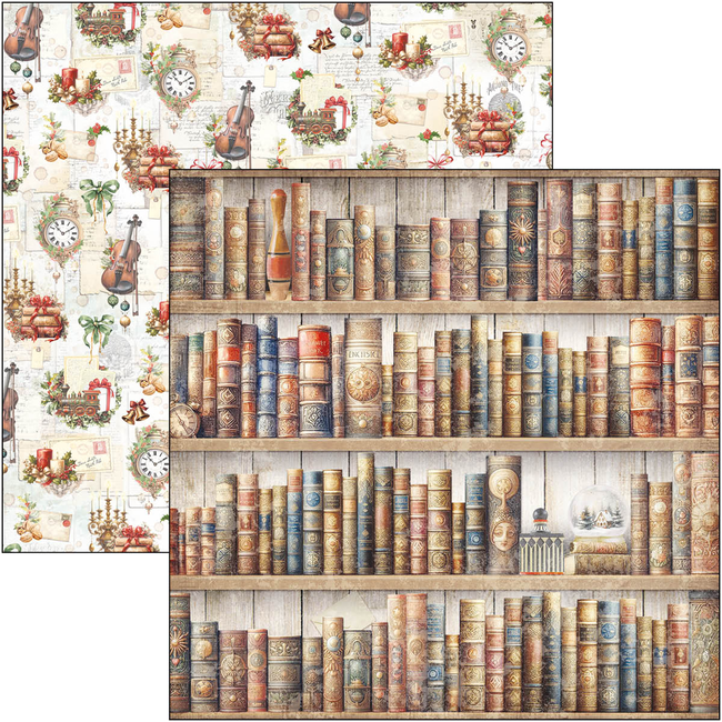 Ciao Bella THE NUTCRACKER PATTERNS PAD 12"X12" 8/PKG