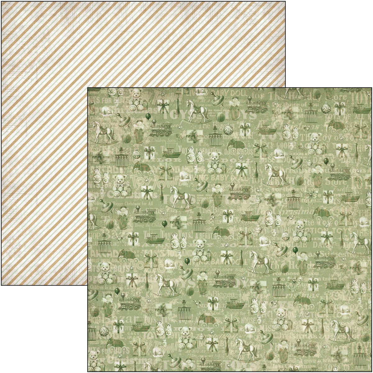 Ciao Bella THE NUTCRACKER PAPER PAD 12"X12" 12/PKG