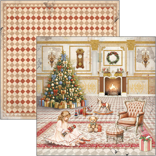 Ciao Bella THE NUTCRACKER PAPER PAD 12"X12" 12/PKG