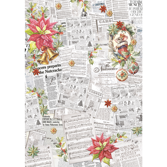 Ciao Bella VELLUM THE NUTCRACKER PAPER PATTERNS A4 6/PKG