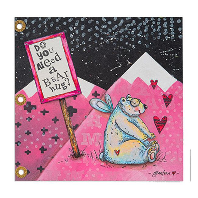 Studio Light ABM Clear Stamp Bear hugs Signature Collection nr.747