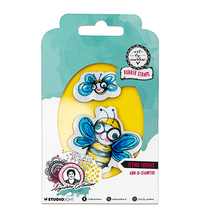 Studio Light ABM Cling Stamp Flying friends Signature Collection nr.749