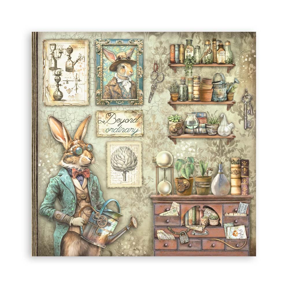 Stamperia Scrapbooking Pad 22 sheets cm 30,5x30,5 (12"x12") Single face - Alterego