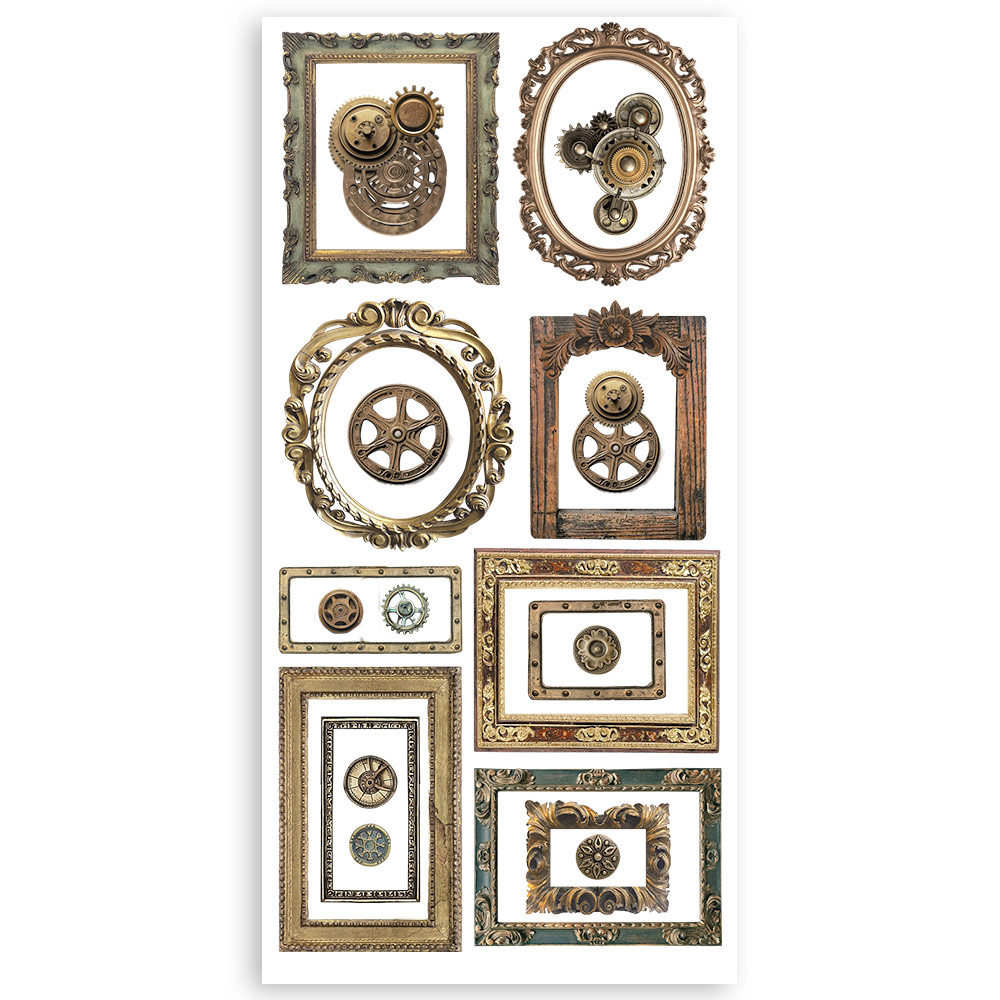 Stamperia Paper cut-outs 2 Double Face -  4 sheets cm. 15x30,5 - Alterego