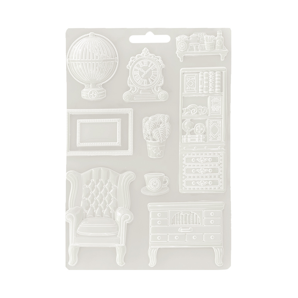 Stamperia Soft Mould A4 - Alterego cupboards and accessories