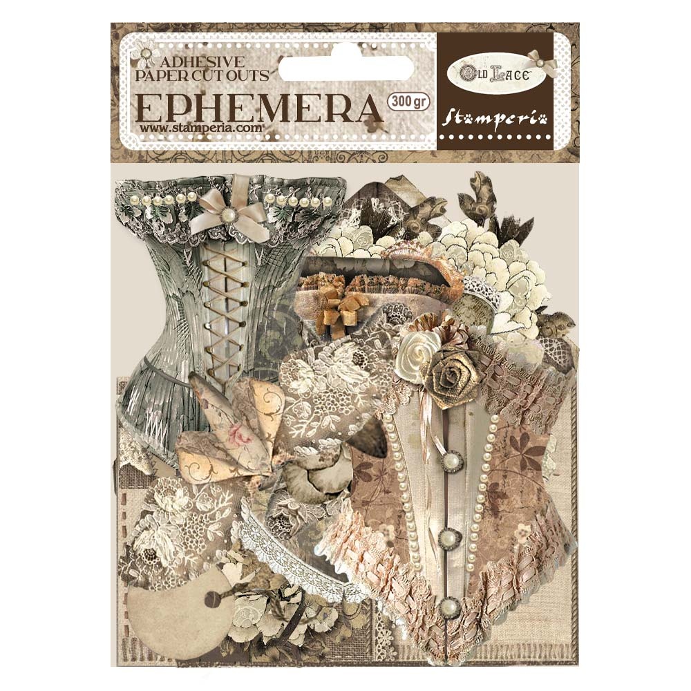 Stamperia Ephemera  - Old Lace