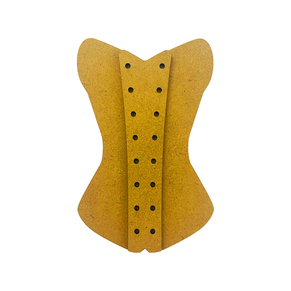 Stamperia Crafty shapes: Old Lace corset