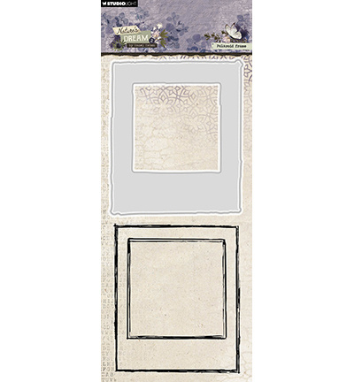 Studio Light HE Stamp & Cutting Die Polaroid frame Nature's Dream 2 nr.84