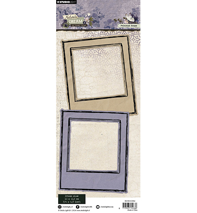 Studio Light HE Stamp & Cutting Die Polaroid frame Nature's Dream 2 nr.84