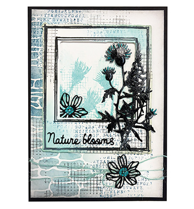 Studio Light HE Stamp & Cutting Die Polaroid frame Nature's Dream 2 nr.84