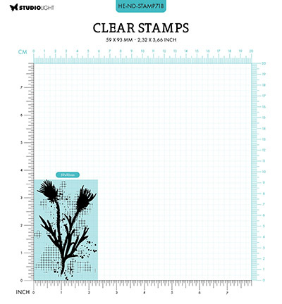 Studio Light HE Clear Stamp Silhouette Nature's Dream 2 nr.718