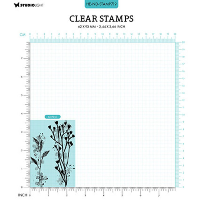 Studio Light HE Clear Stamp Branches Nature's Dream 2 nr.719