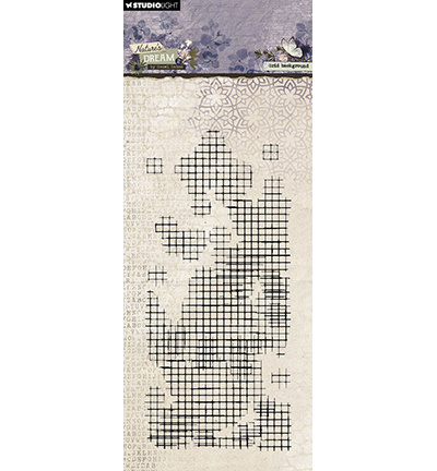 Studio Light HE Clear Stamp Grid background Nature's Dream 2 nr.720