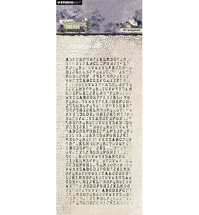 Studio Light HE Clear Stamp ABC background Nature's Dream 2 nr.721