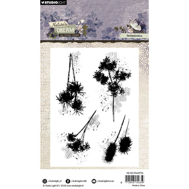 Studio Light HE Clear Stamp Botanicals Nature's Dream 2 nr.722