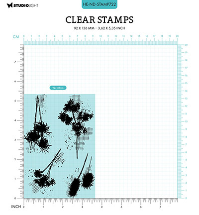 Studio Light HE Clear Stamp Botanicals Nature's Dream 2 nr.722