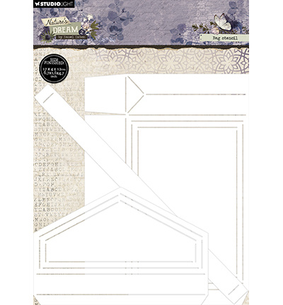 Studio Light HE Stencil Bag Stencil Nature's Dream 2 nr.05