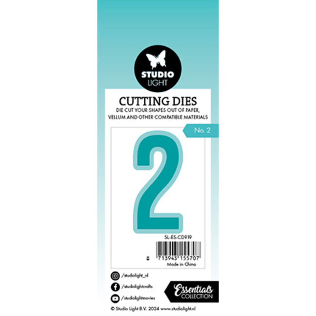 Studio Light SL Cutting Die Number 2 Essentials nr.919