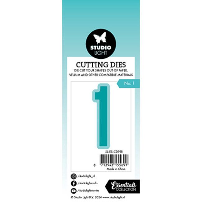 Studio Light SL Cutting Die Number 1 Essentials nr.918