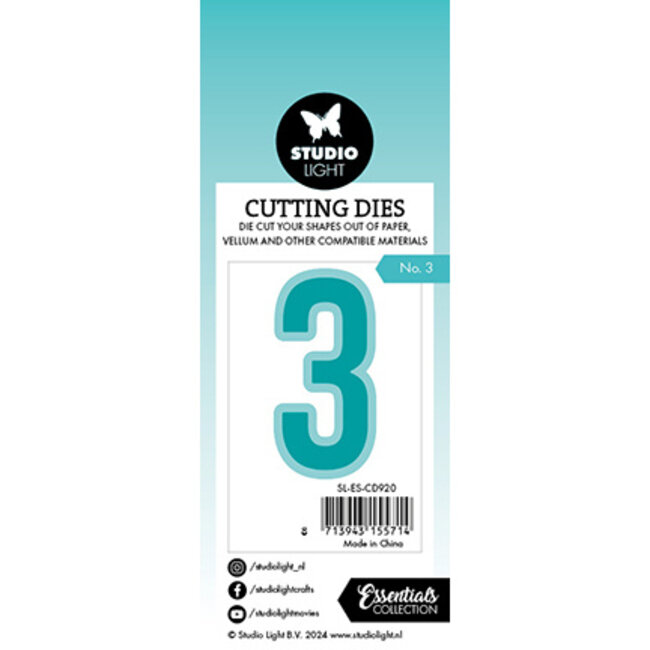 Studio Light SL Cutting Die Number 3 Essentials nr.920