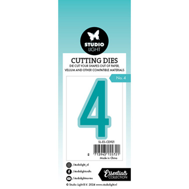 Studio Light SL Cutting Die Number 4 Essentials nr.921