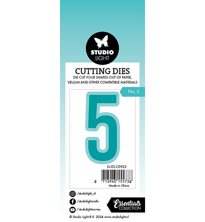 Studio Light SL Cutting Die Number 5 Essentials nr.922