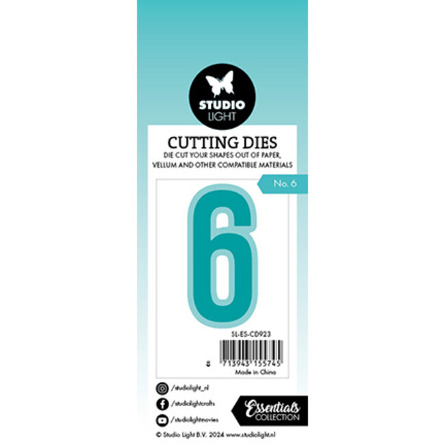 Studio Light SL Cutting Die Number 6 Essentials nr.923