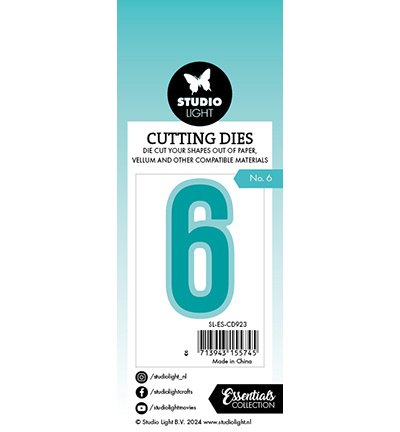 Studio Light SL Cutting Die Number 6 Essentials nr.923