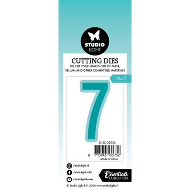 Studio Light SL Cutting Die Number 7 Essentials nr.924