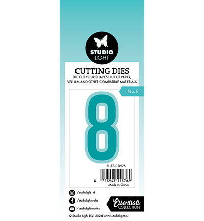 Studio Light SL Cutting Die Number 8 Essentials nr.925