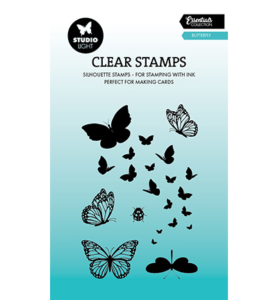 Studio Light SL Clear Stamp Butterfly Essentials nr.738