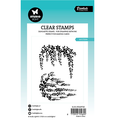 Studio Light SL Clear Stamp Wisteria Essentials nr.740