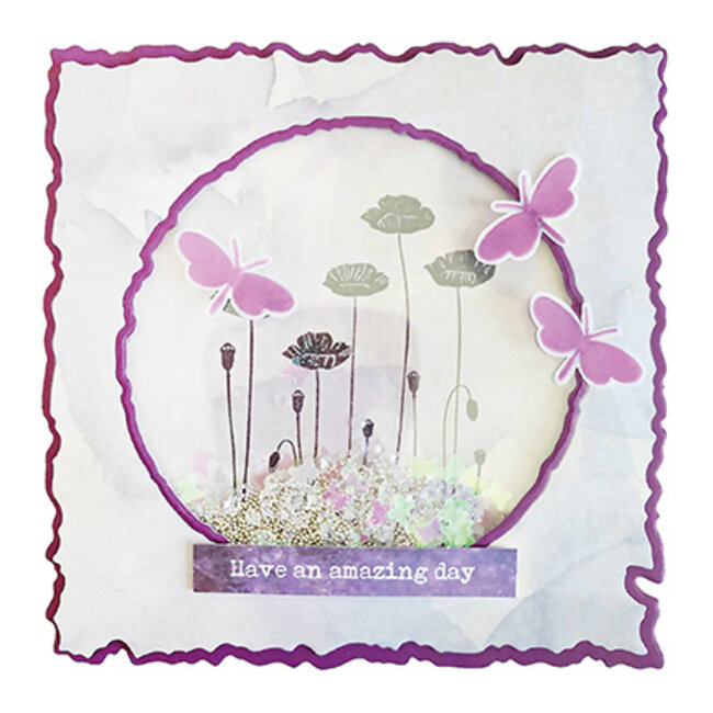 Studio Light SL Clear Stamp Poppies Essentials nr.741