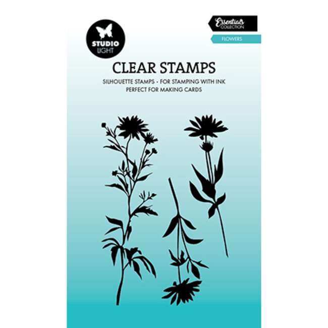 Studio Light SL Clear Stamp Flowers Essentials nr.743