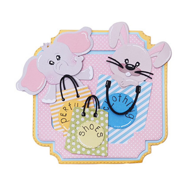 Studio Light - Creative Craftlab CCL Cutting Die Shopping bags Essentials nr.908