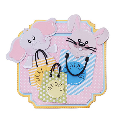 Studio Light - Creative Craftlab CCL Cutting Die Shopping bags Essentials nr.908