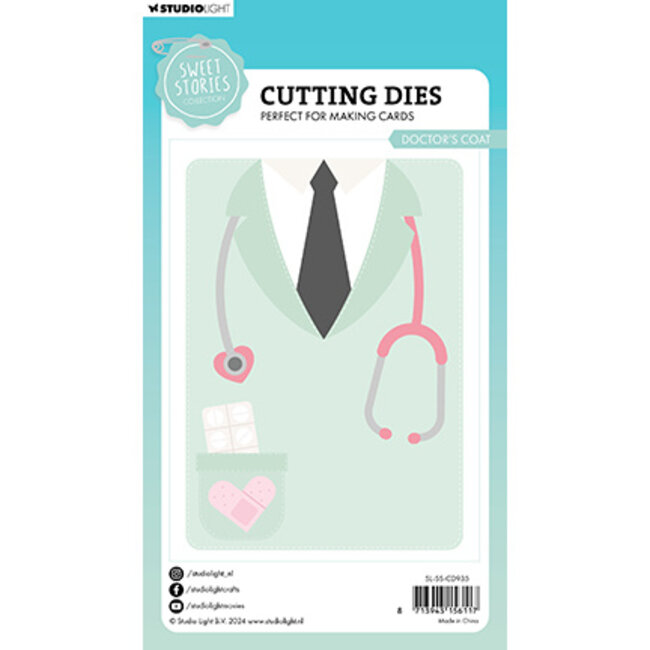 Studio Light -Sweet Stories SL Cutting Die Doctor's coat Sweet Stories nr.935