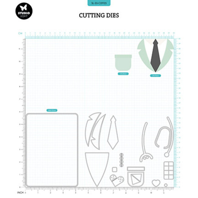Studio Light -Sweet Stories SL Cutting Die Doctor's coat Sweet Stories nr.935